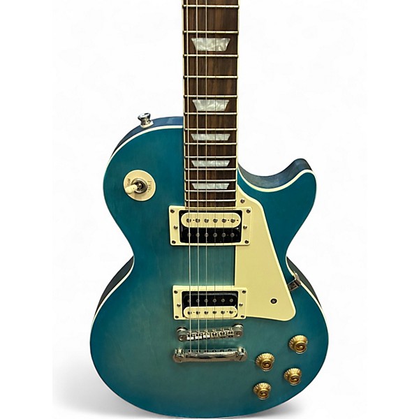Used Epiphone Les Paul Traditional Pro IV Ocean Blue Solid Body Electric Guitar
