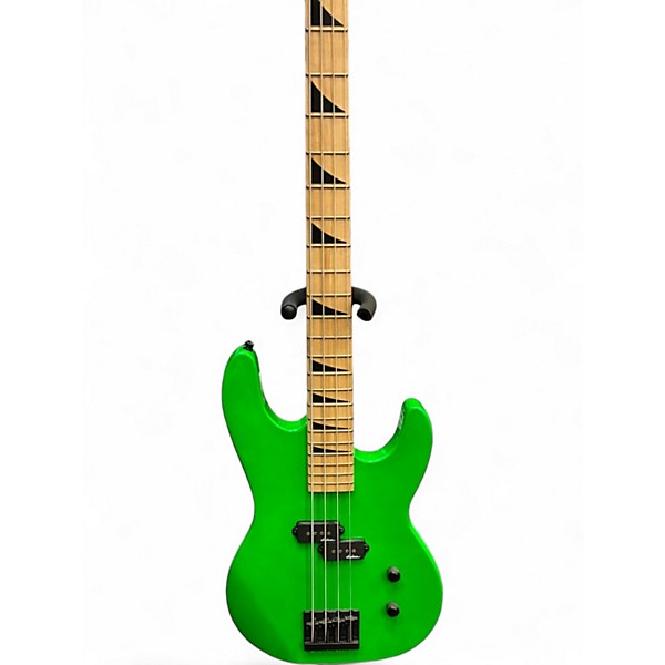 Used Jackson JS1M Neon Green Electric Bass Guitar