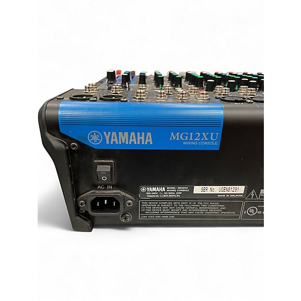Used Yamaha MG12XU Unpowered Mixer