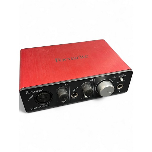 Used Focusrite Scarlett Solo Audio Interface