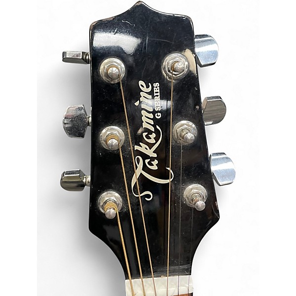 Used Takamine GD30 Black Acoustic Guitar