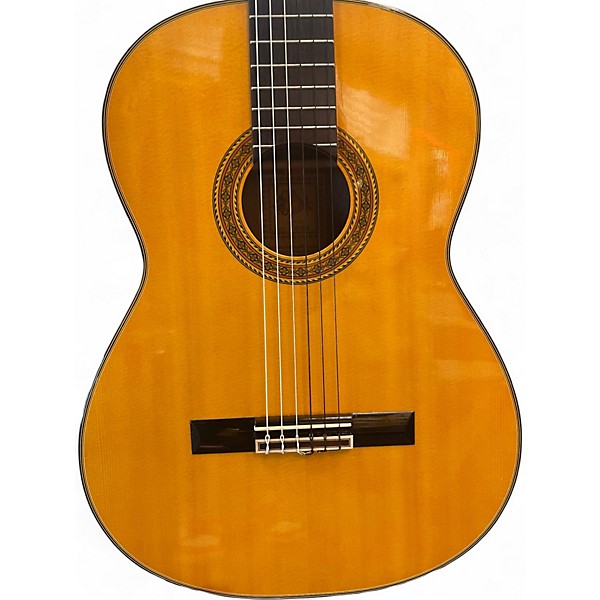 Used Takamine C128 Natural Classical Acoustic Guitar