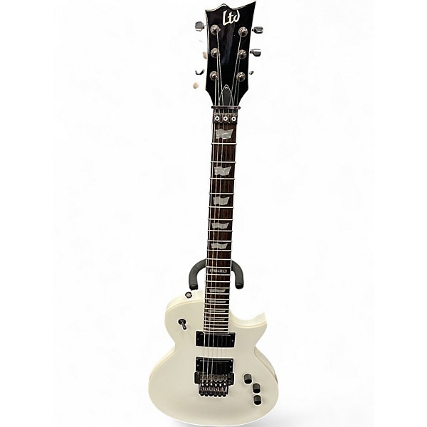 Used ESP LTD EC331 white Solid Body Electric Guitar