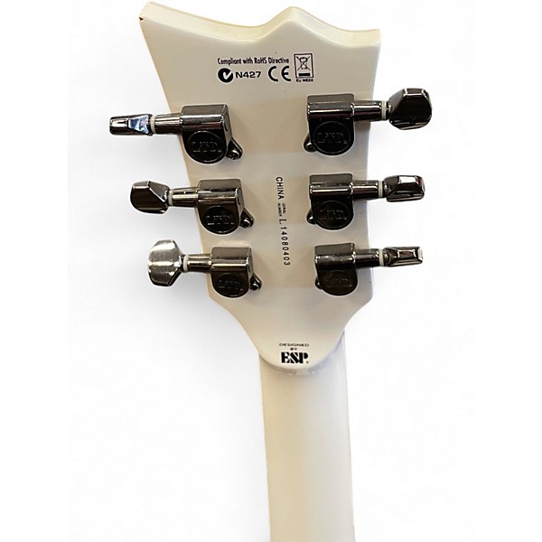 Used ESP LTD EC331 white Solid Body Electric Guitar