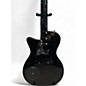 Used Danelectro 56 semi hollow baritone black Baritone Guitars