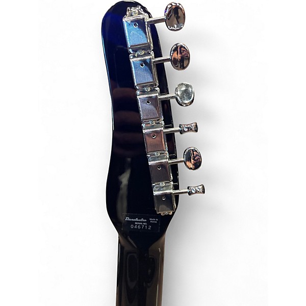 Used Danelectro 56 semi hollow baritone black Baritone Guitars