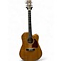 Used Ibanez AW100CE Natural Acoustic Electric Guitar thumbnail