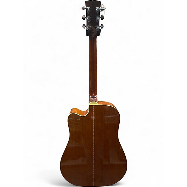Used Ibanez AW100CE Natural Acoustic Electric Guitar
