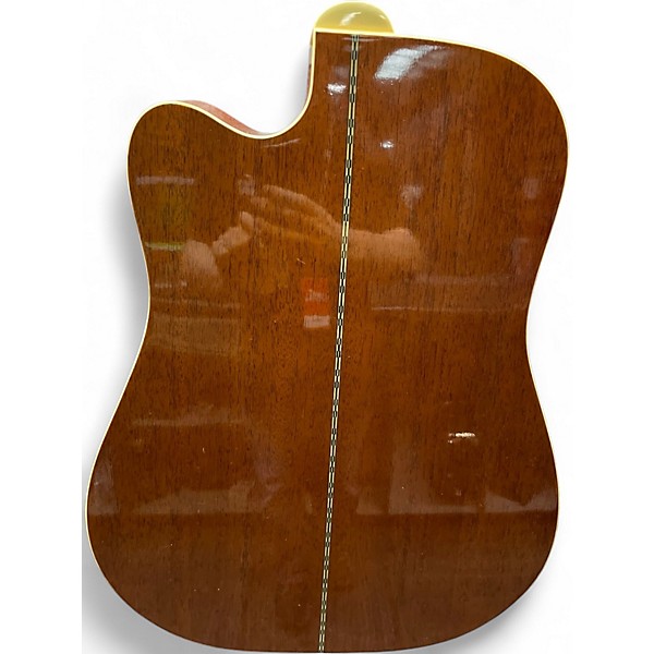 Used Ibanez AW100CE Natural Acoustic Electric Guitar