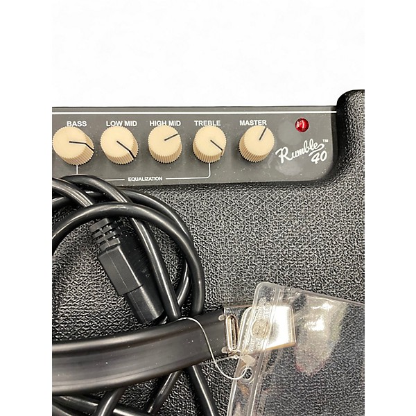 Used Fender Rumble V3 40W 1x10 Bass Combo Amp