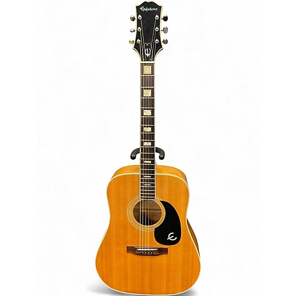 Used Epiphone FT-350BL Natural Acoustic Guitar