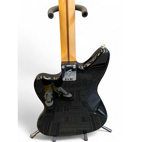 Used 2019 Fender Player Jaguar Black Solid Body Electric Guitar