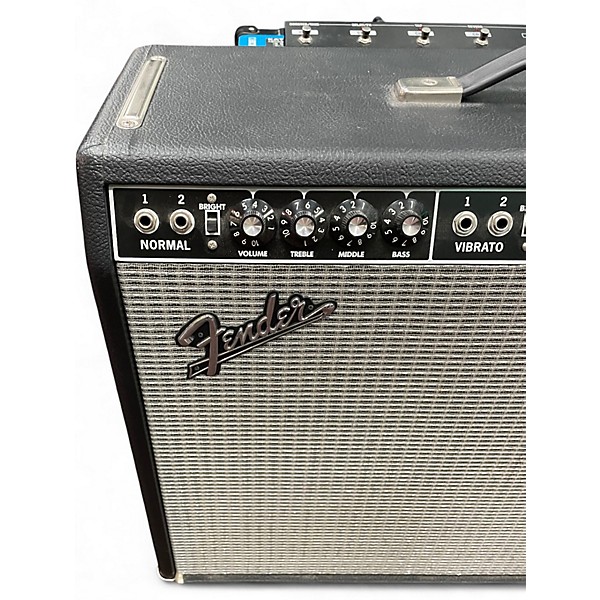 Used Fender Vintage Reissue 1965 Twin Reverb Tube Guitar Combo Amp