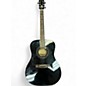 Used Fender CD60 Dreadnought Black Acoustic Guitar thumbnail