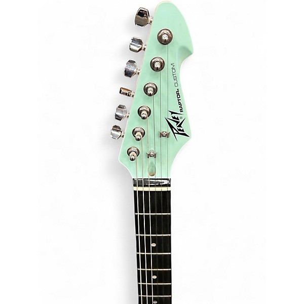 Used Peavey Raptor Custom Teal Solid Body Electric Guitar