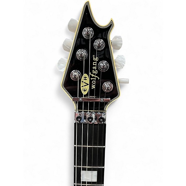 Used EVH EVH MIJ Series Signature Wolfgang Antique Ivory Solid Body Electric Guitar