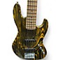 Used Michael Kelly Element 5OP 5 string  Trans Yellow Electric Bass Guitar