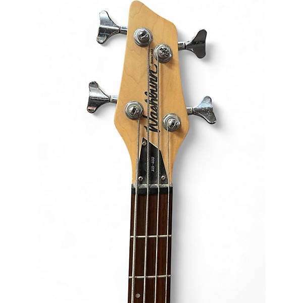 Used Washburn XB400 Natural Electric Bass Guitar