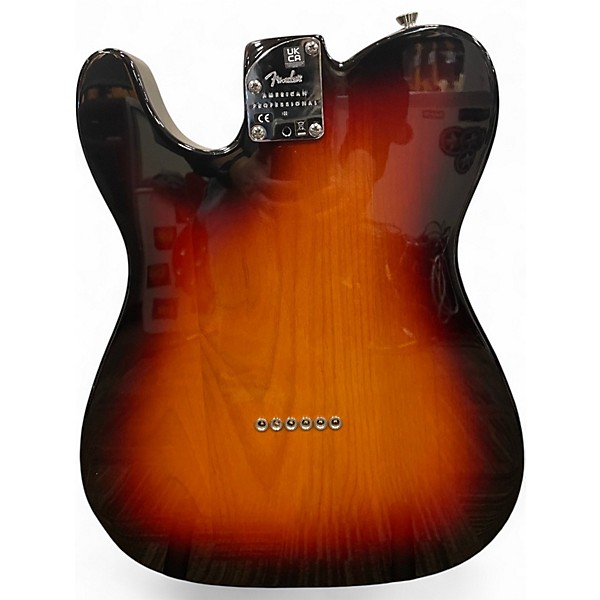 Used 2022 Fender American Professional II Telecaster Sunburst Solid Body Electric Guitar