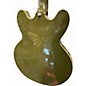 Used Epiphone ES 335  Army Green  Hollow Body Electric Guitar