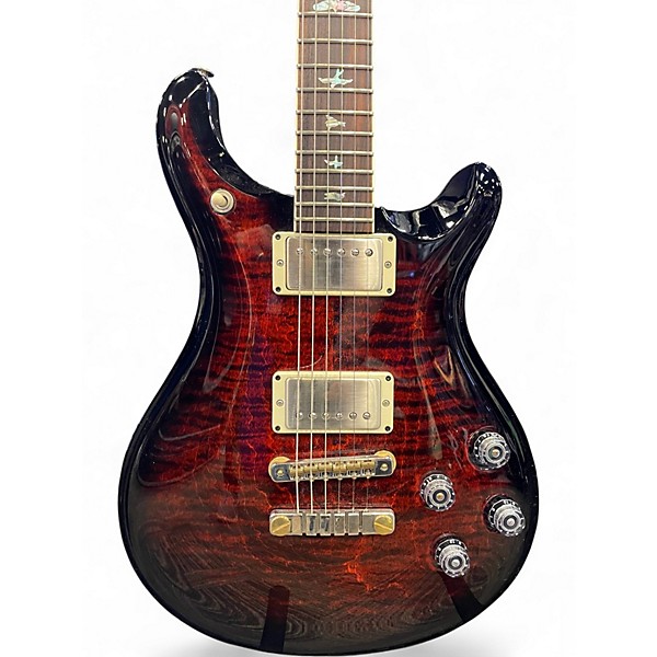 Used PRS McCarty 594 Artist Grade Top Fire Red Burst Solid Body Electric Guitar