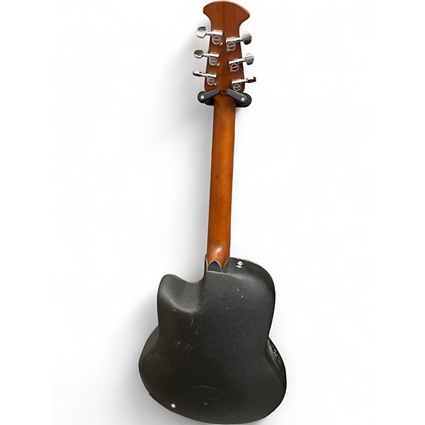 Used Ovation celebrity Blue Acoustic Guitar
