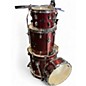 Used Ludwig 4 Piece Breakbeats By Questlove RED SPARKLE Drum Kit thumbnail