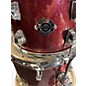 Used Ludwig 4 Piece Breakbeats By Questlove RED SPARKLE Drum Kit