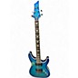 Used Schecter Guitar Research Omen Extreme 6 Blue Burst Solid Body Electric Guitar thumbnail