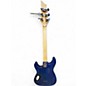Used Schecter Guitar Research Omen Extreme 6 Blue Burst Solid Body Electric Guitar