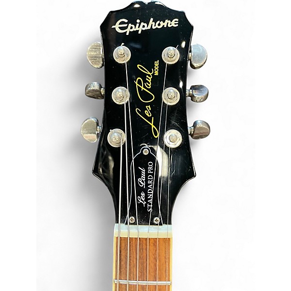 Used Epiphone Les Paul Standard Pro Blue Burst Solid Body Electric Guitar