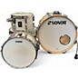 Used SONOR 4 Piece AQ2 Maple Safari White Marine Pearl Drum Kit thumbnail