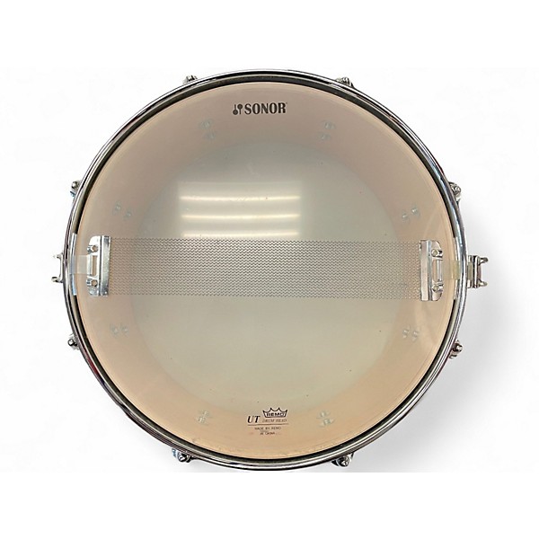 Used SONOR 4 Piece AQ2 Maple Safari White Marine Pearl Drum Kit