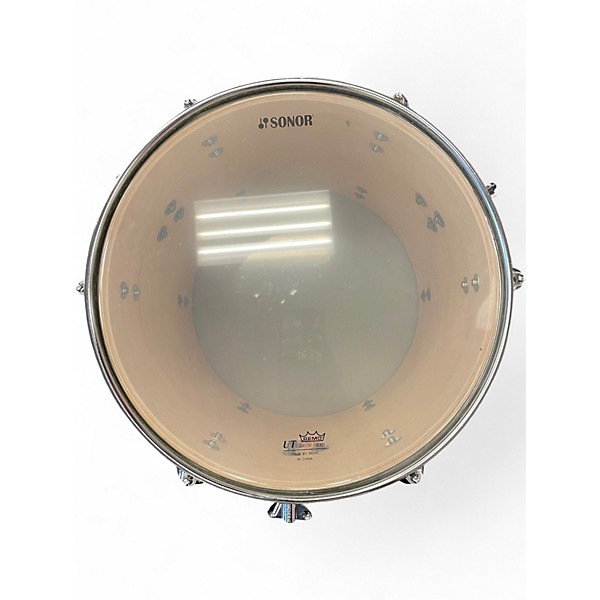 Used SONOR 4 Piece AQ2 Maple Safari White Marine Pearl Drum Kit