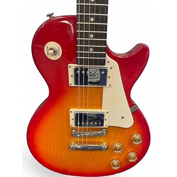 Used Epiphone Les Paul 100 Bolt On Cherry Sunburst Solid Body Electric Guitar