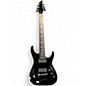 Used Schecter Guitar Research Hellraiser C7 7 String Black Solid Body Electric Guitar thumbnail