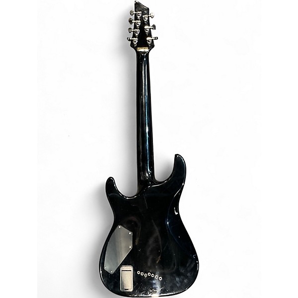 Used Schecter Guitar Research Hellraiser C7 7 String Black Solid Body Electric Guitar