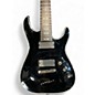 Used Schecter Guitar Research Hellraiser C7 7 String Black Solid Body Electric Guitar