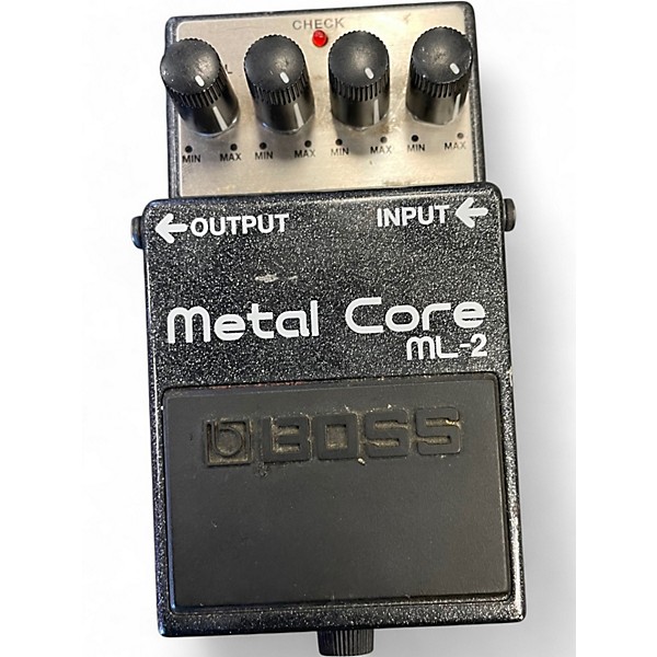 Used BOSS ML2 Metal Core Distortion Effect Pedal