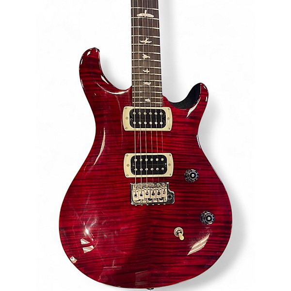 Used 2026 PRS SE CE24 Black Cherry Solid Body Electric Guitar