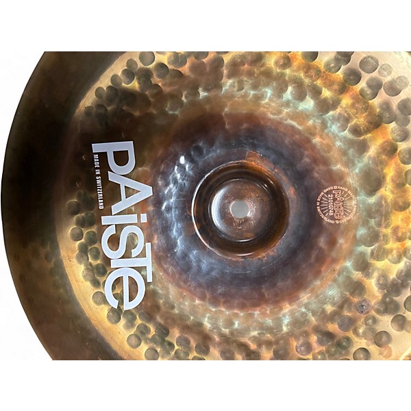 Used Paiste 14in rude blast china Cymbal