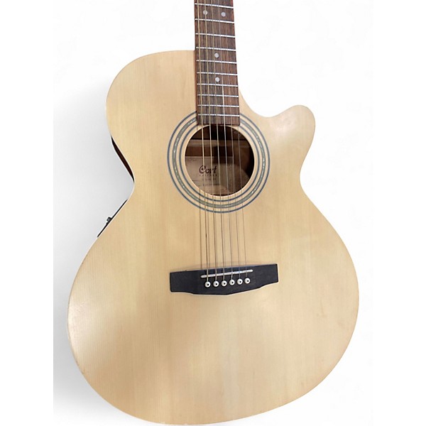 Used Cort SFXME Natural Acoustic Electric Guitar
