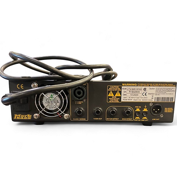 Used Markbass LITTLE MARK VINTAGE Bass Amp Head