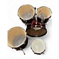 Used Ludwig 5 Piece Accent Ruby Drum Kit