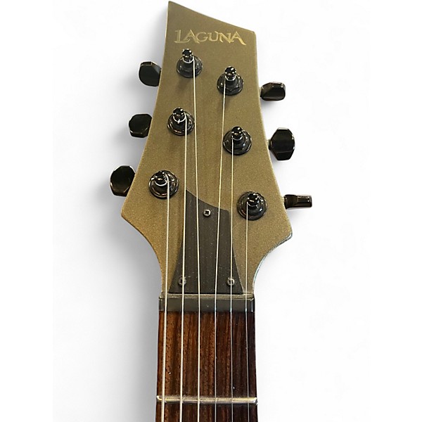Used Laguna LE200 Hardtail Gray Solid Body Electric Guitar