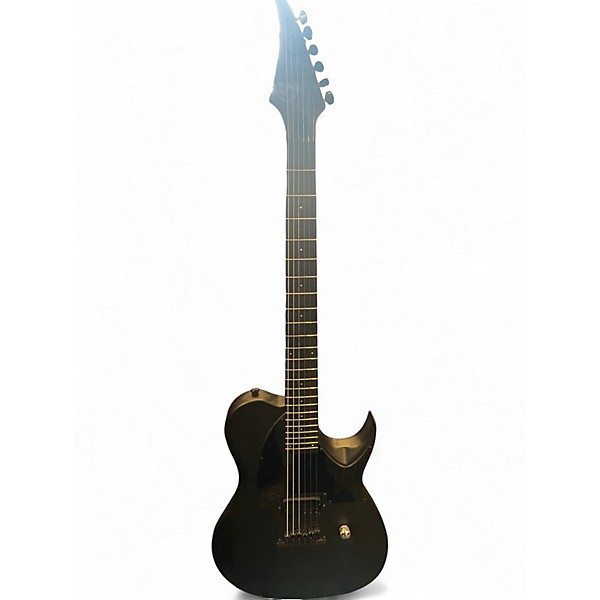 Used S By Solar TB4 Black Solid Body Electric Guitar