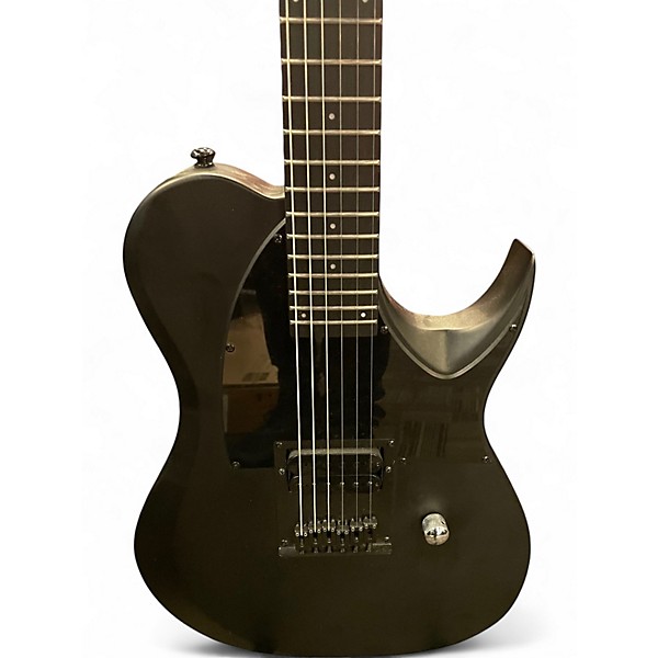Used S By Solar TB4 Black Solid Body Electric Guitar