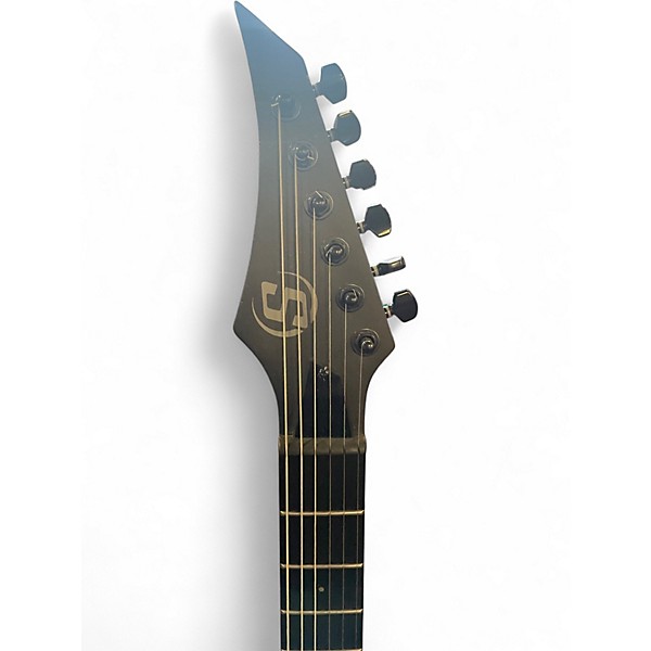 Used S By Solar TB4 Black Solid Body Electric Guitar