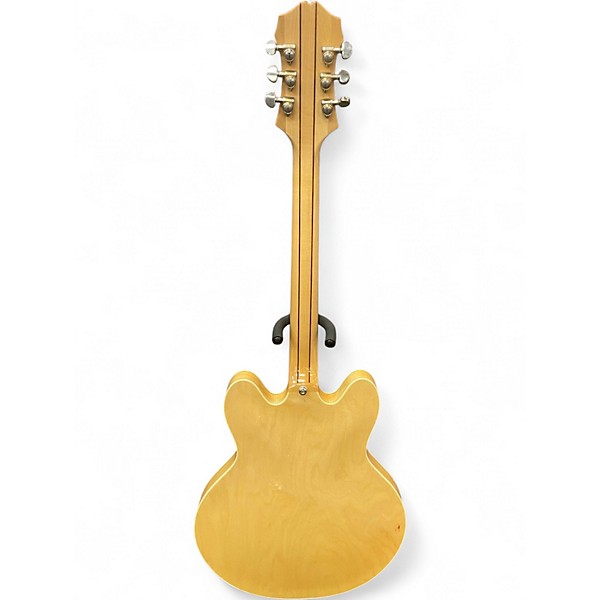 Used Epiphone Sheraton II Natural Hollow Body Electric Guitar