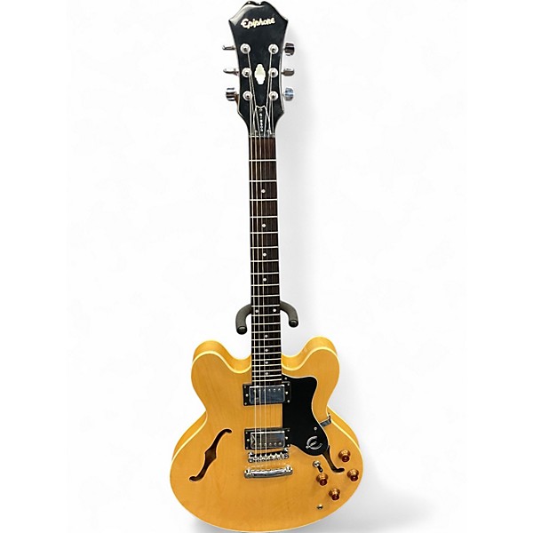 Used Epiphone Dot Natural Hollow Body Electric Guitar